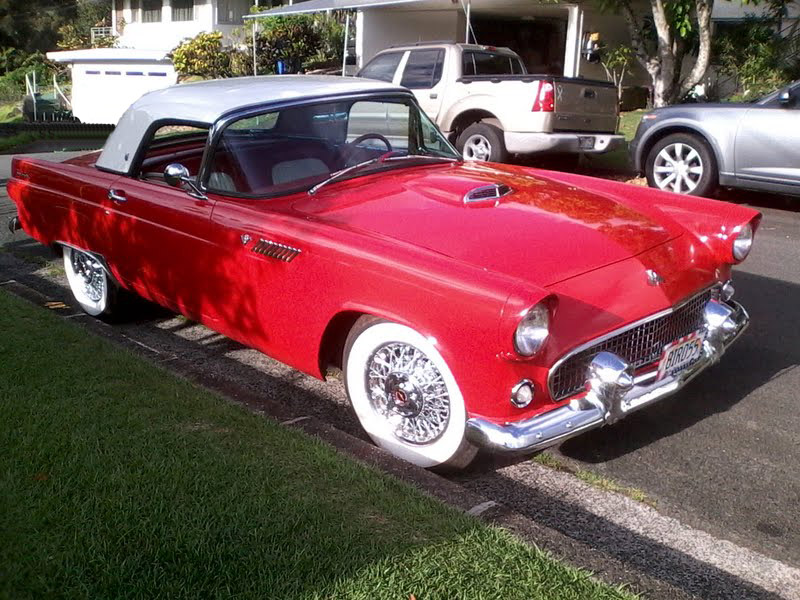 1955 Ford thunderbird canada #8