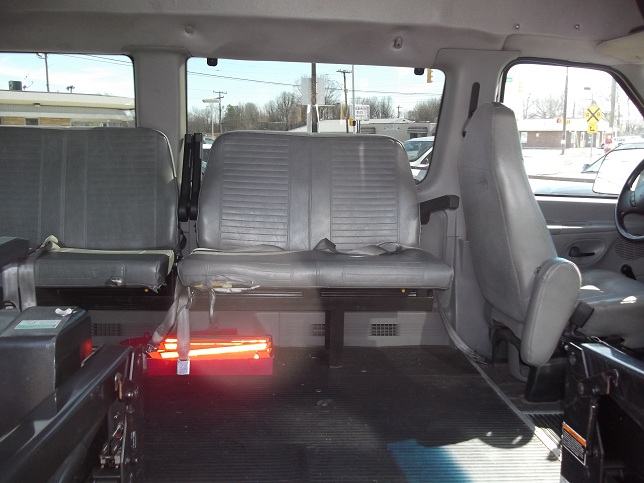 Ford super club wagon interior