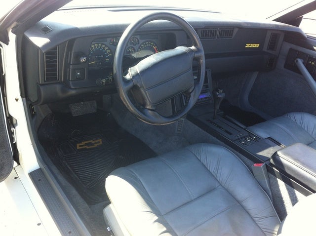 1991 Chevrolet Camaro Interior Pictures Cargurus