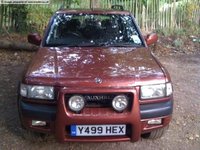 2002 Vauxhall Frontera Overview 2002 Vauxhall Frontera Overview