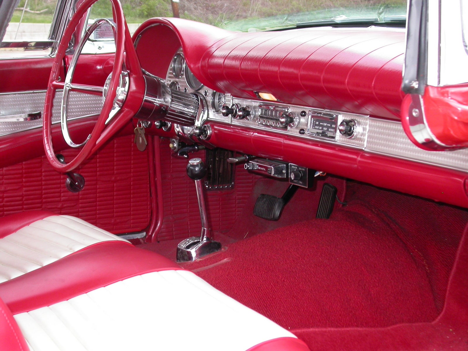 1957 Ford thunderbird interior colors #4