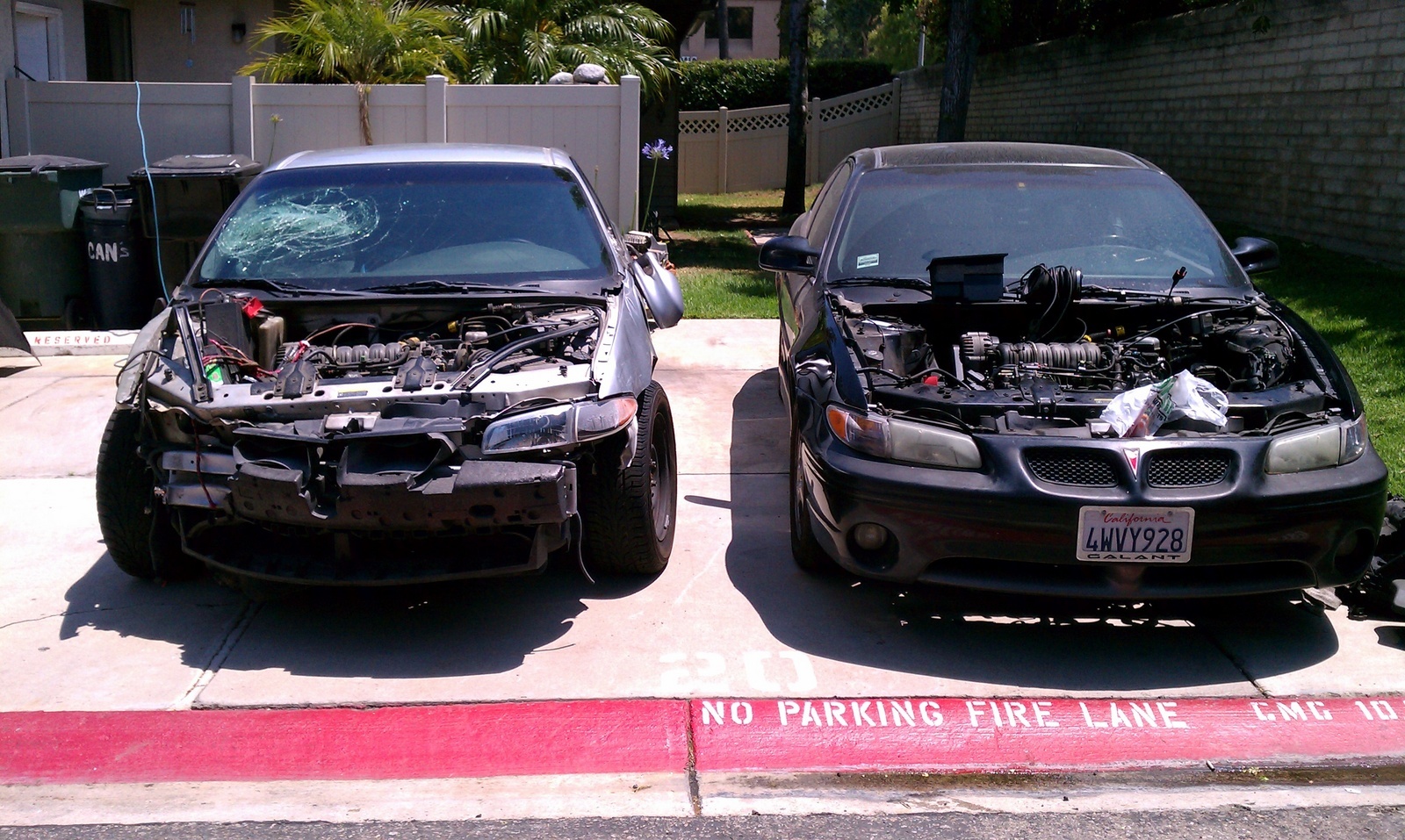 2002 pontiac grand prix engine 3.1 l v6 se pluging the coolant tank