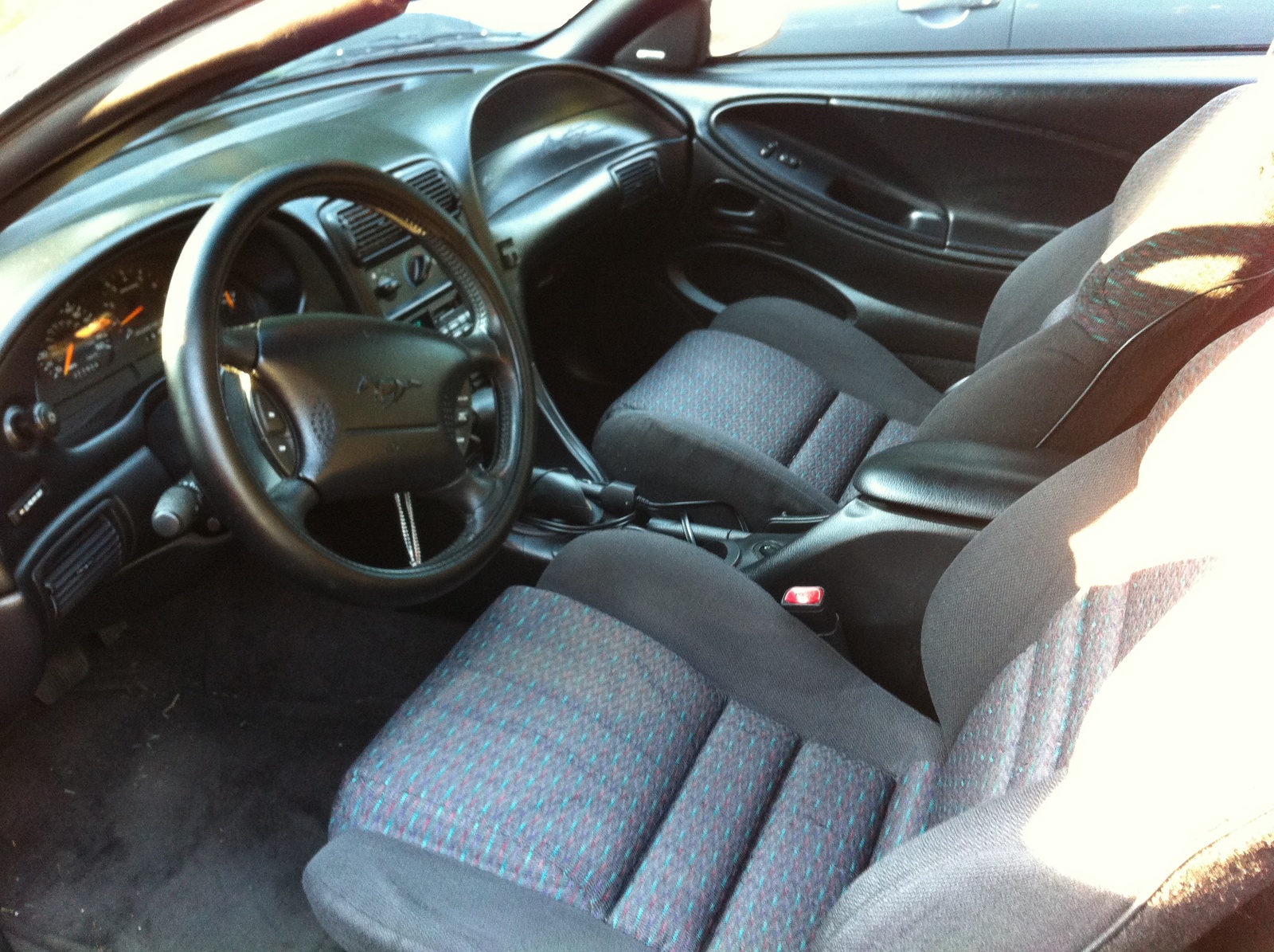 1998 Ford mustang convertible interior #6