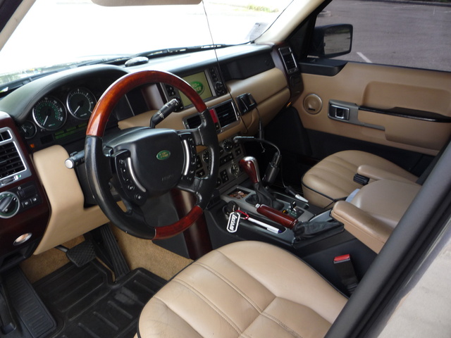 range rover l322 салон