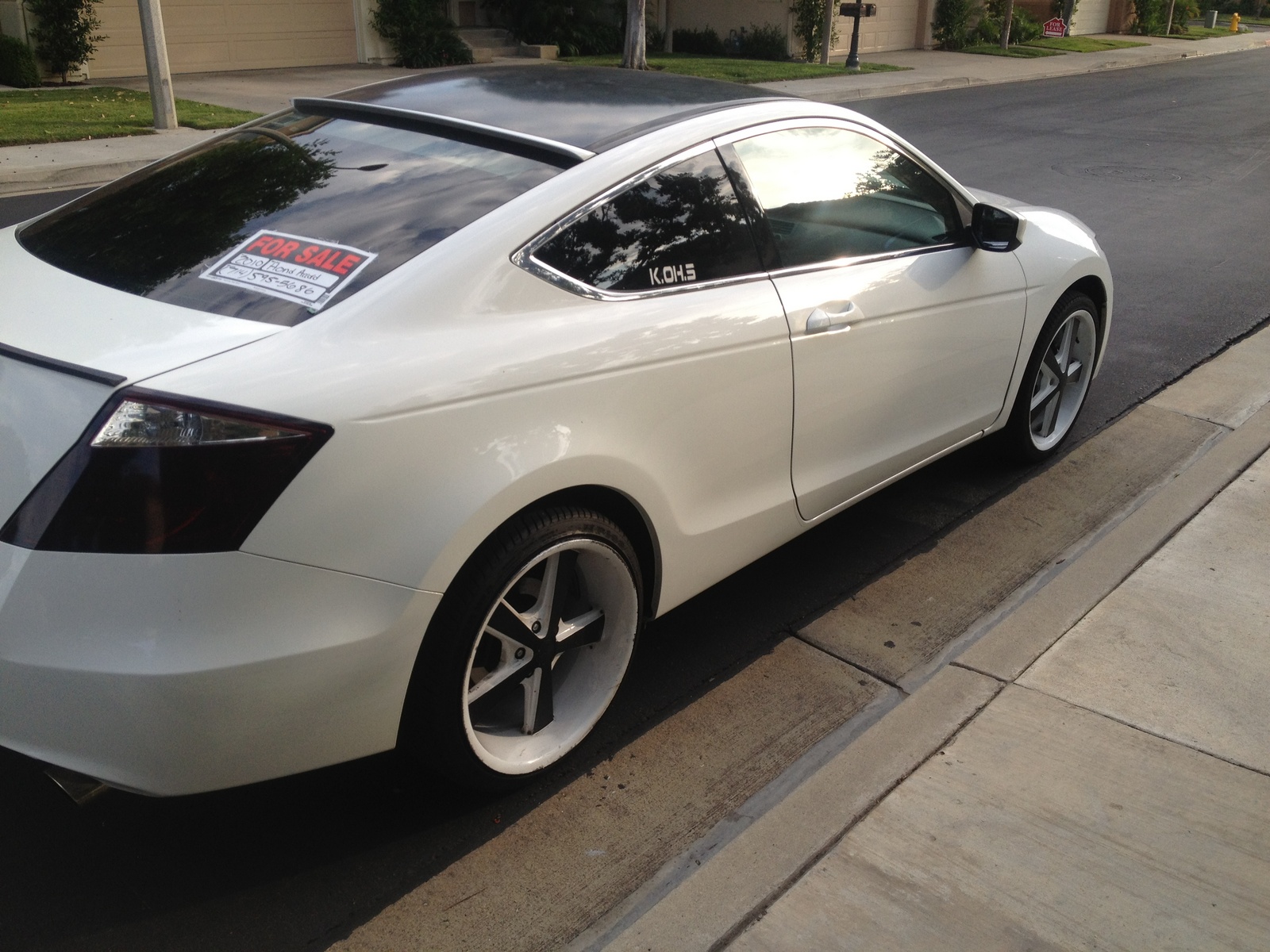 Honda Accord Coupe Vossen