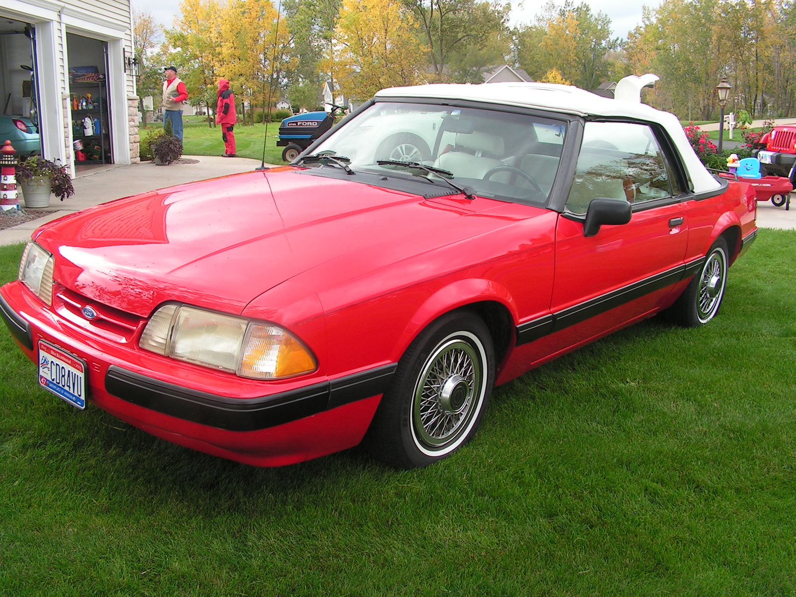 1990 Ford mustang lx convertible weight #7