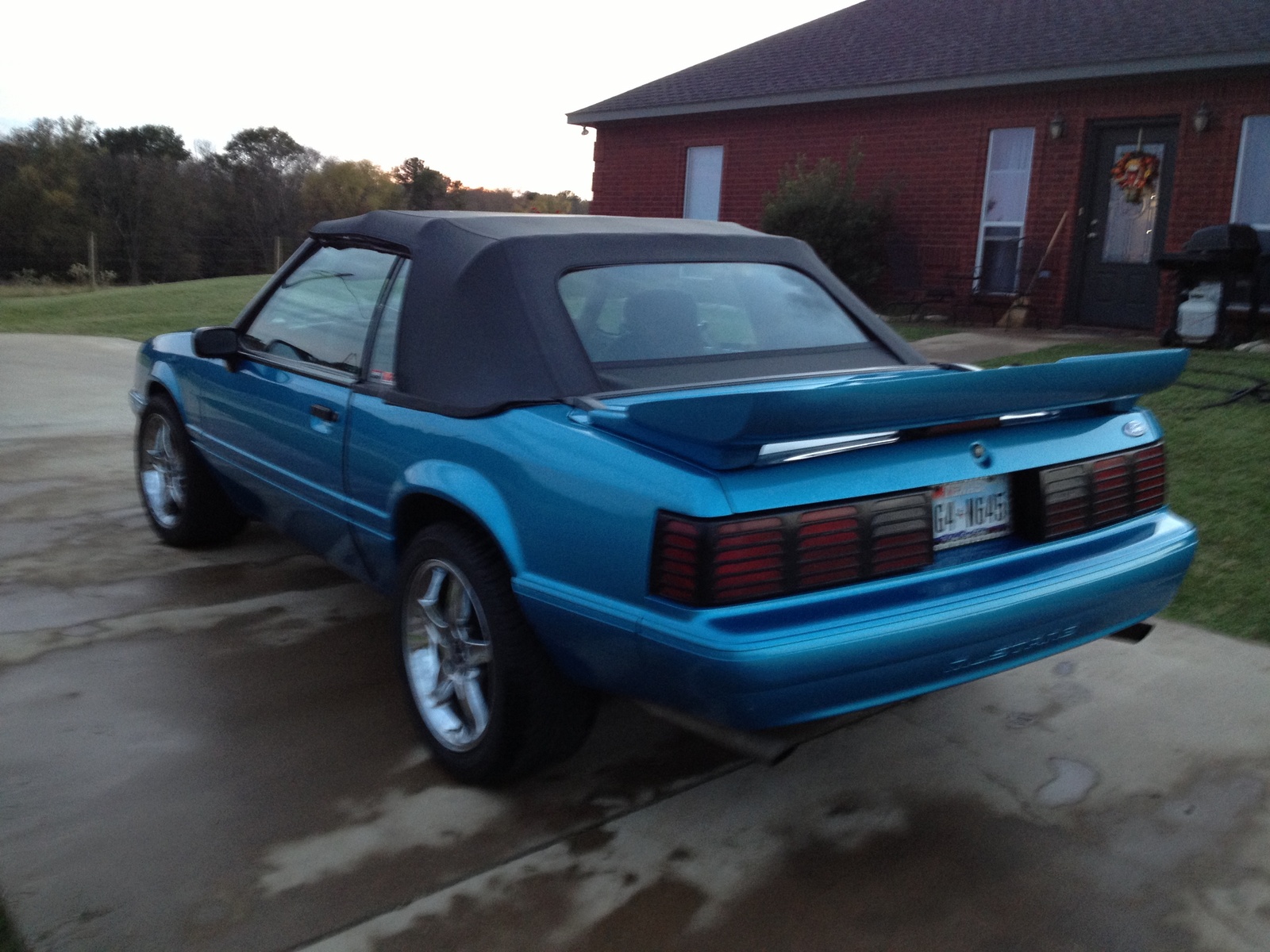 1992 Ford mustang lx convertible review #5