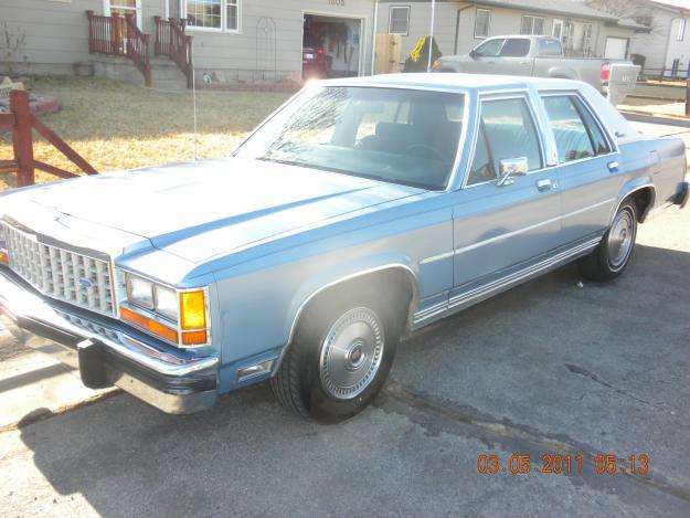 1985 Ford ltd crown victoria manual