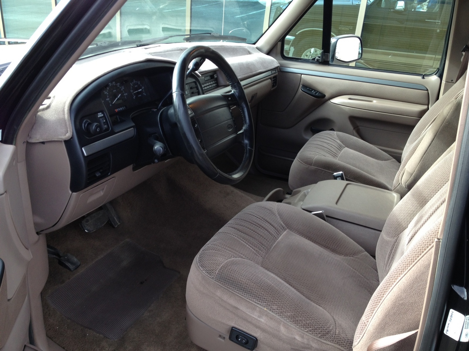 1995 Ford bronco interior pictures #7