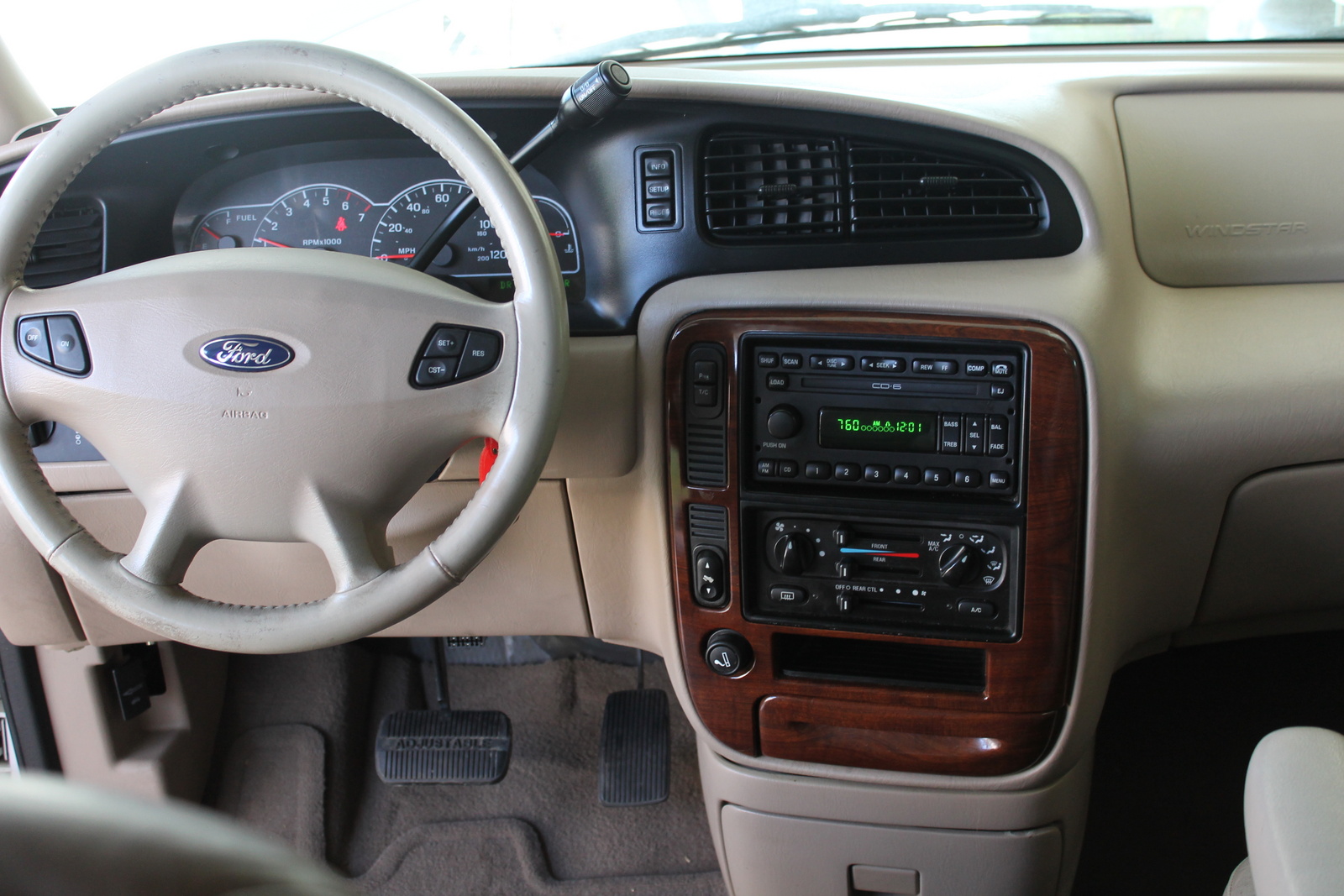 2002 Ford windstar interior dimensions #2