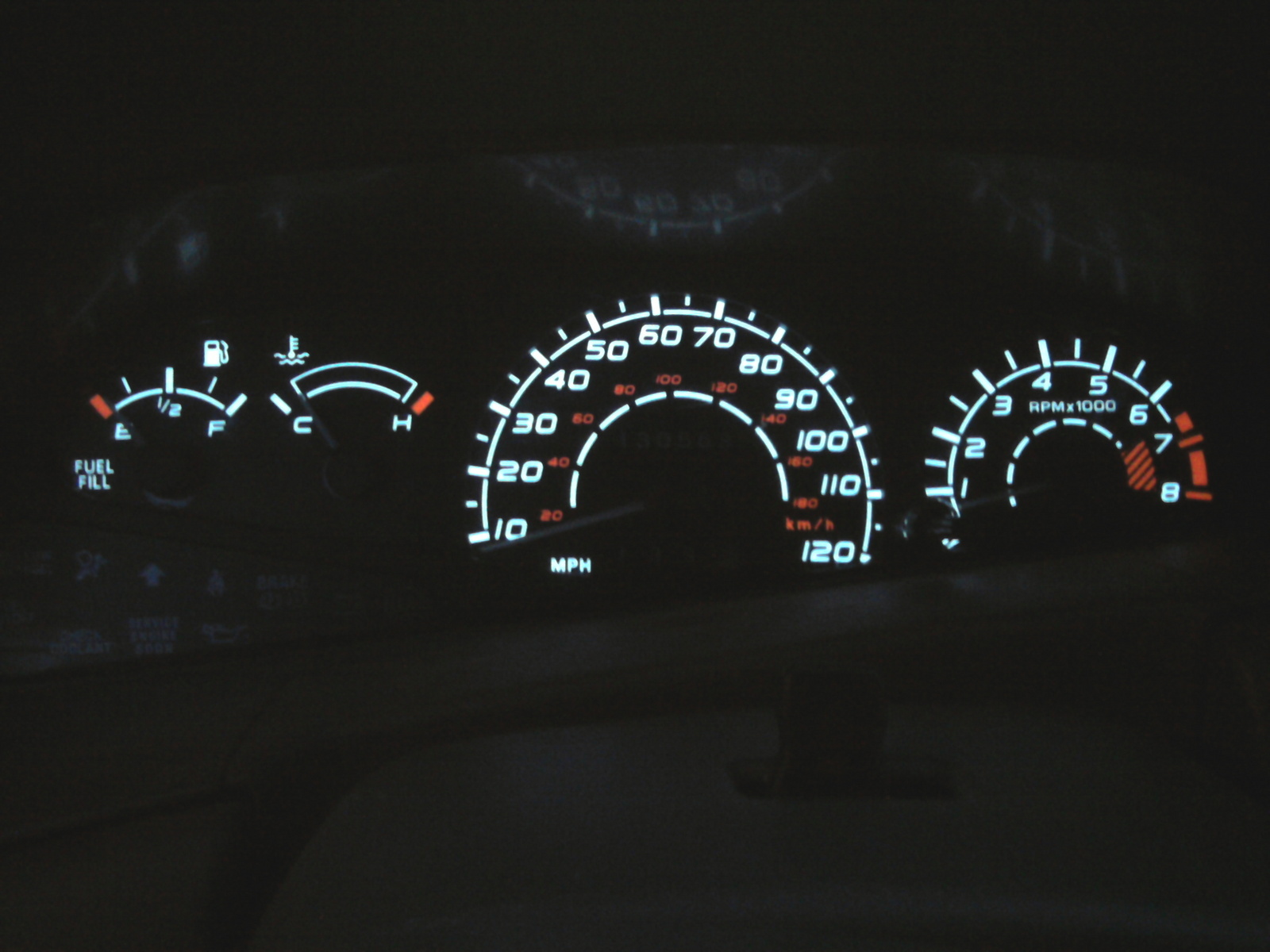 1997 Ford escort dashboard lights #3