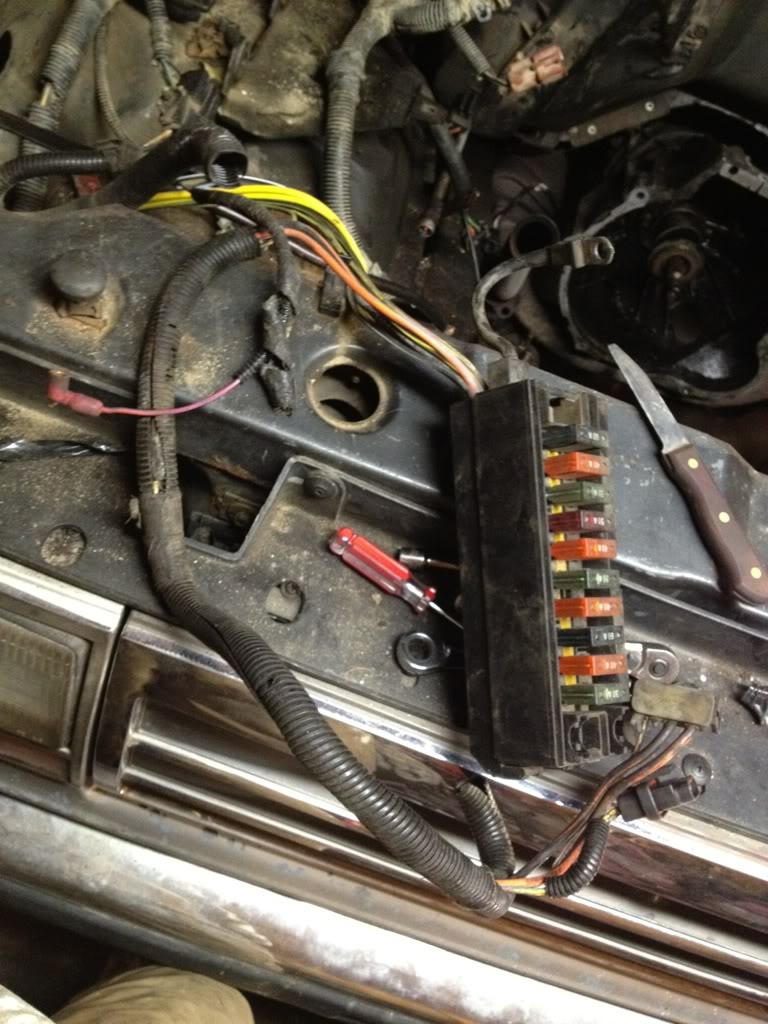 Ford Bronco II Questions - Where is the ecm. Fuse on a 87 ... 1978 ford f250 fuse box 