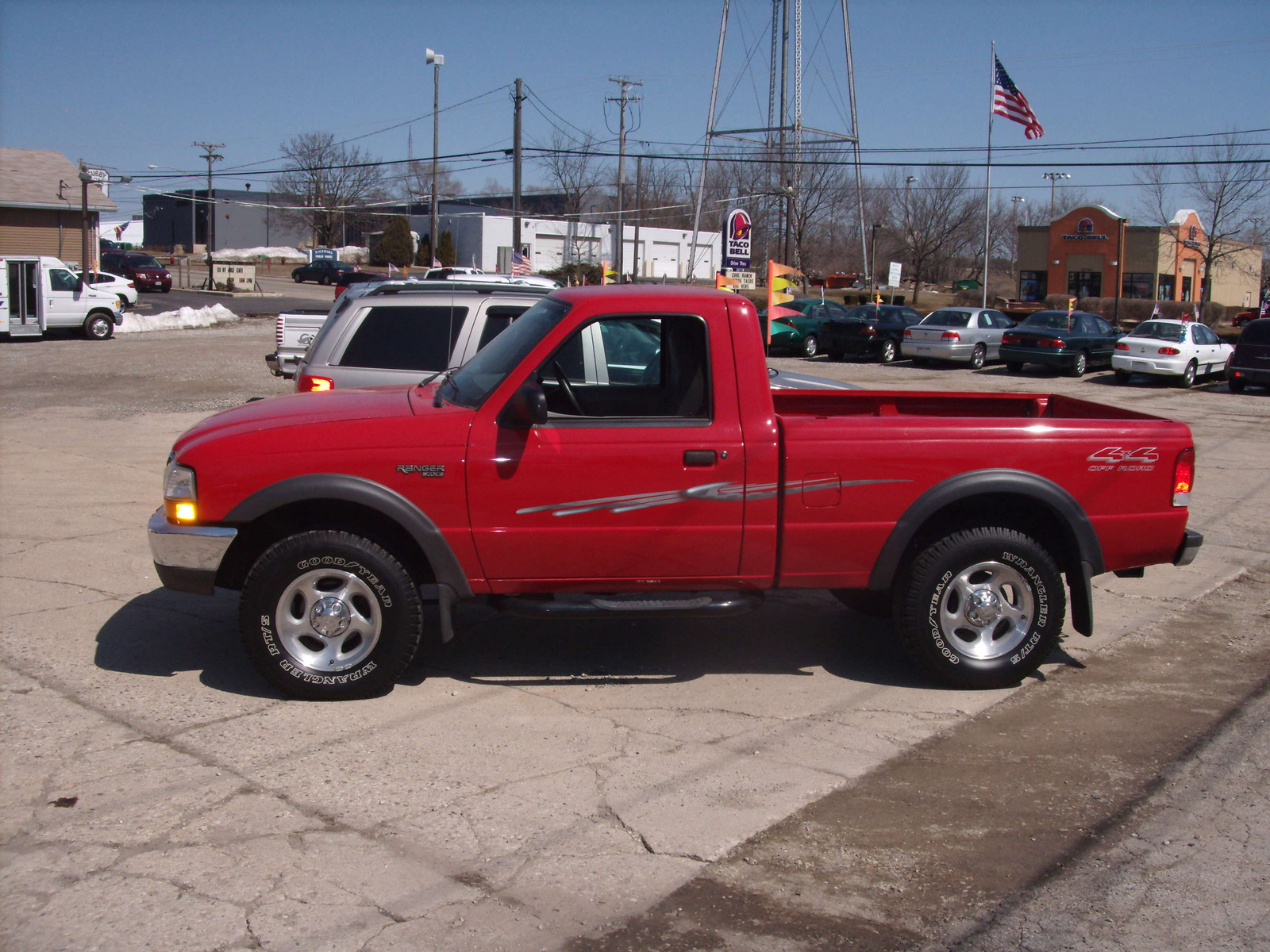 2000 Ford ranger xl supercab 4wd #4