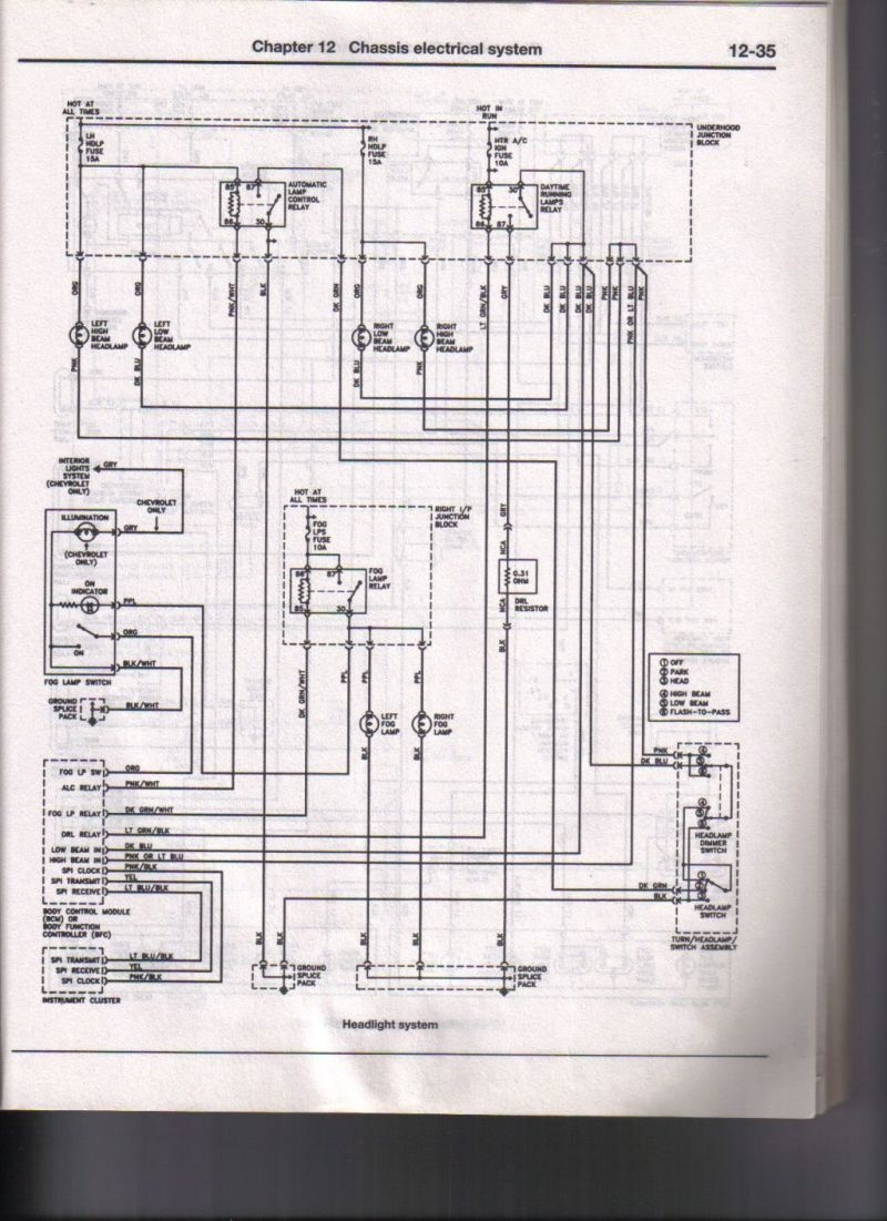 2004 Chevy Impala Headlight Wiring Diagram - Wiring Diagram