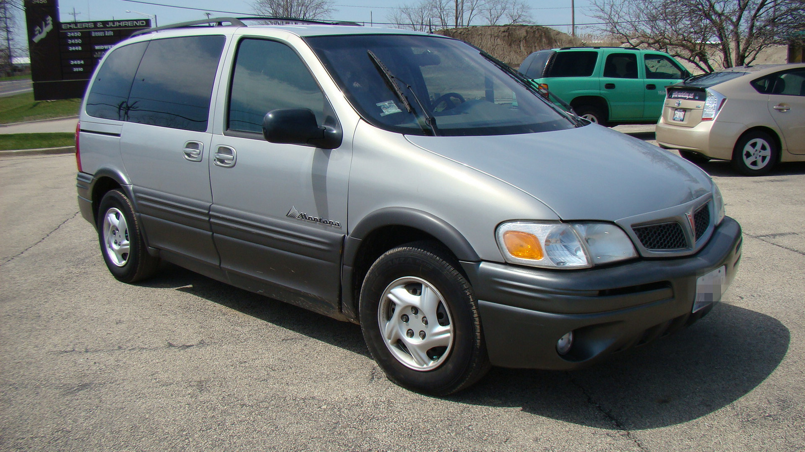 2002 Pontiac Montana - Trim Information - CarGurus