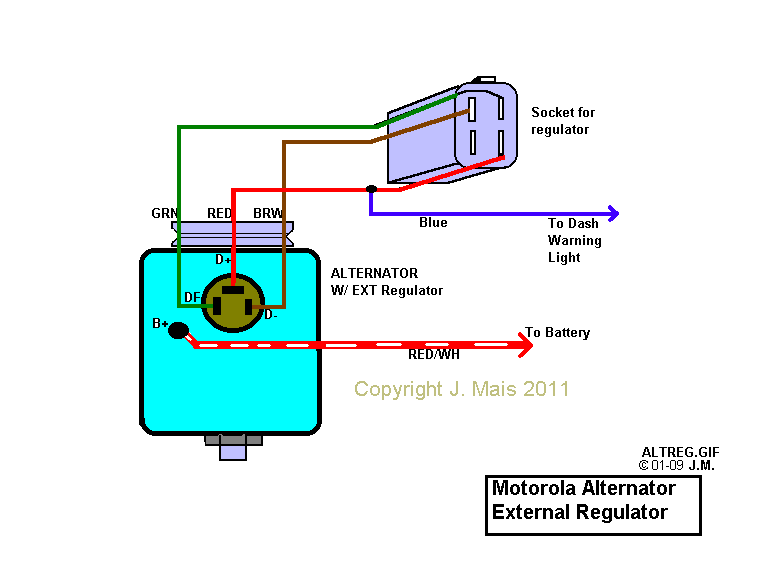 Wiring Diagram For Motorola Alternator