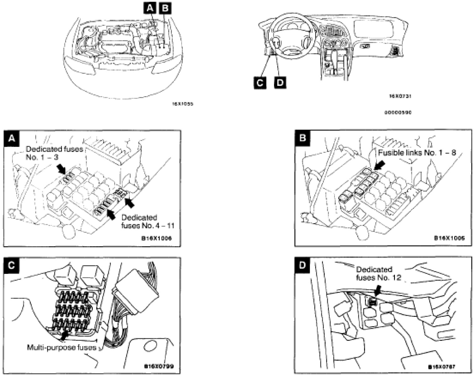 2010 sebring fuse box location