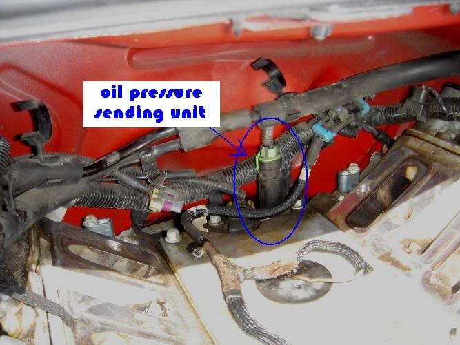 07 tahoe oil pressure sensor