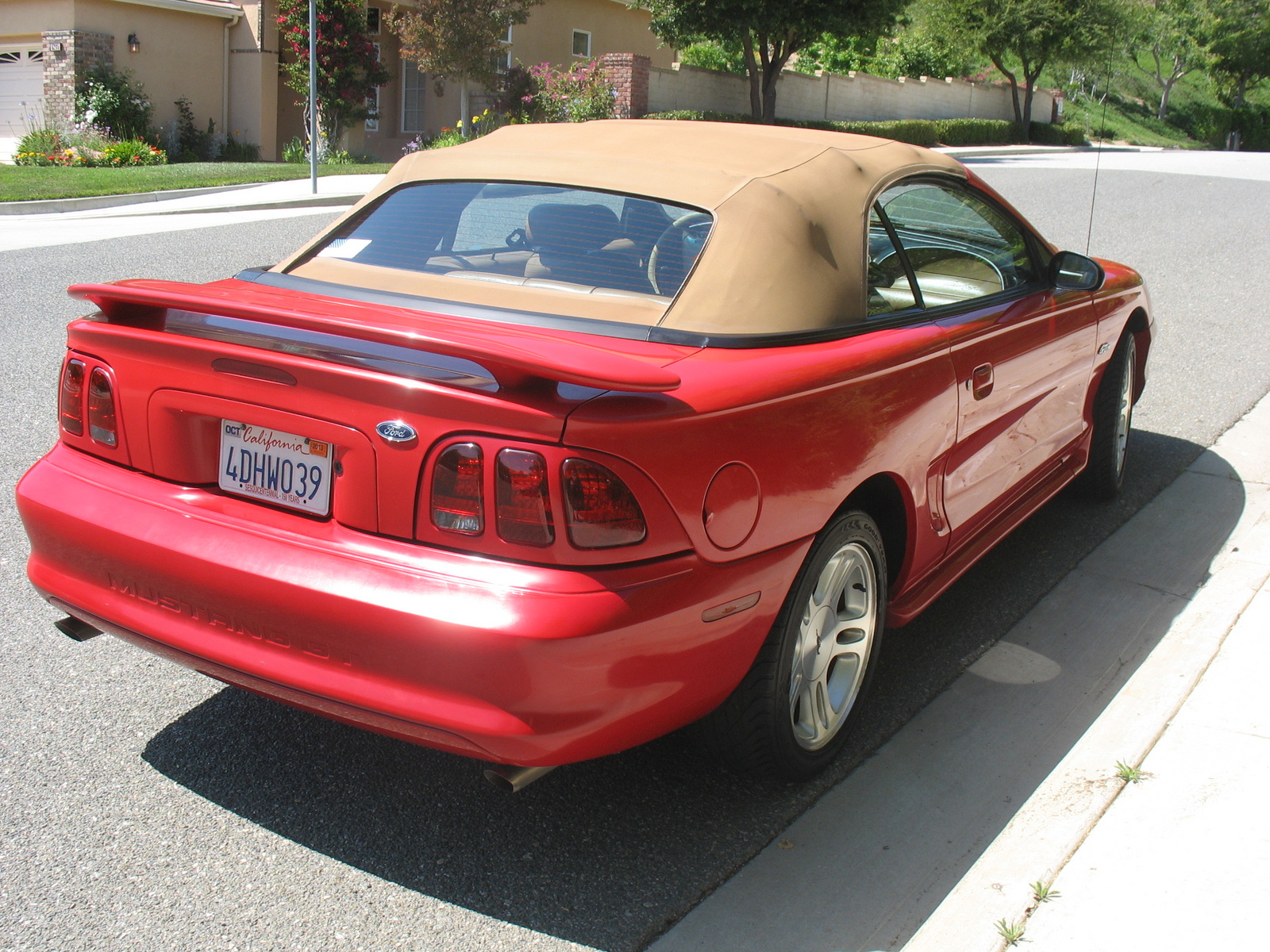 1998 Ford Mustang Coolant Type