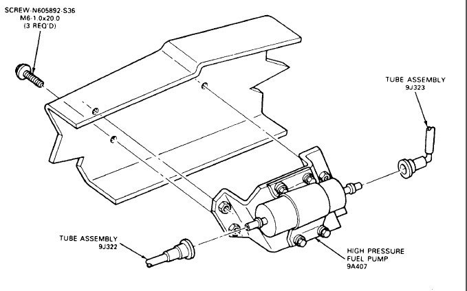 1989 Ford f150 fuel system schematic #5
