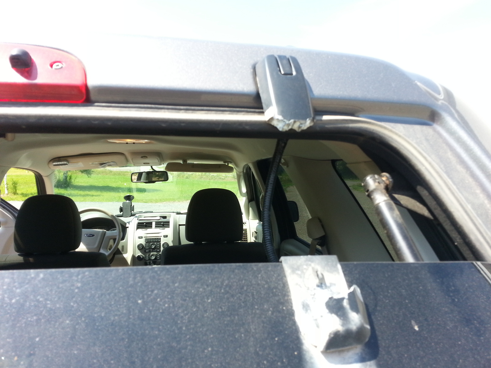 2010 Ford escape rear window exploded #7