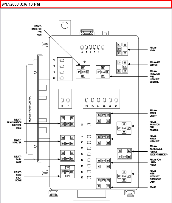 2001 Chrysler 300 Fuse Diagram Dodge Ram Radio Wiring Diagram Color Code For Wiring Diagram Schematics