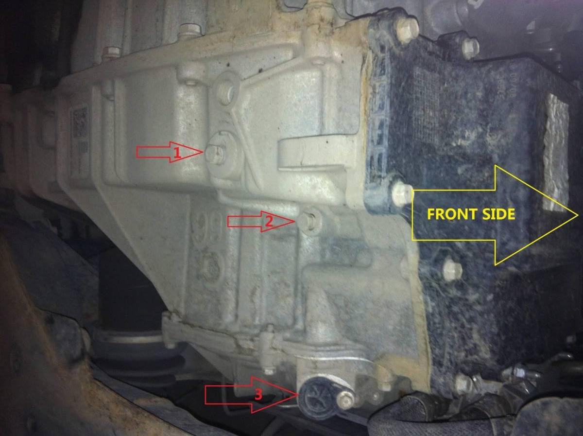 Drain transmission fluid 2002 ford escape #2