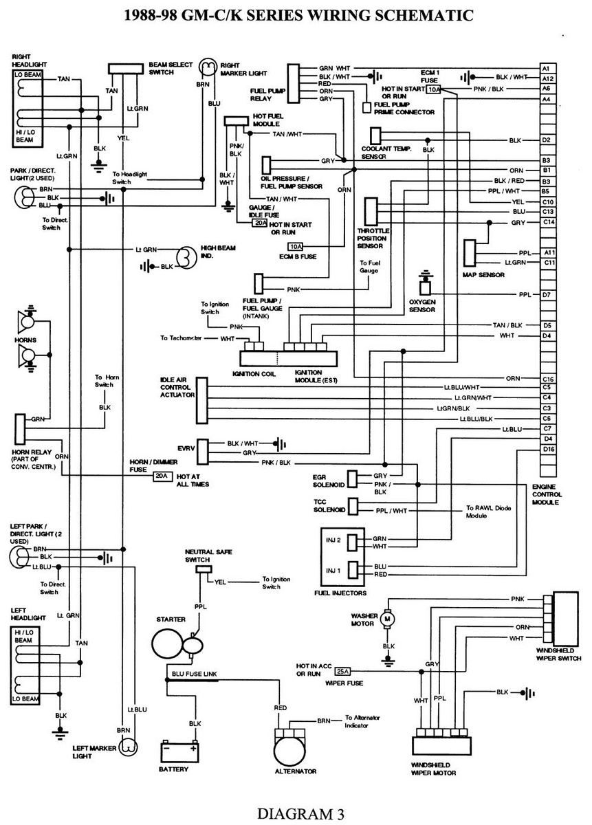 2004 Gmc Sierra Wiring Schematic