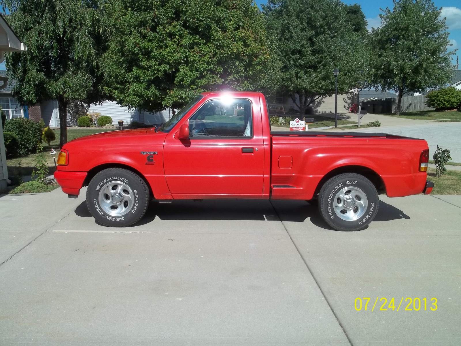1994 Green ford ranger pick up #6