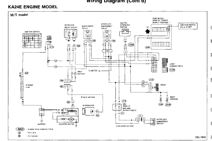 1986 4x4 Toyotum Pickup Fuse Box Diagram