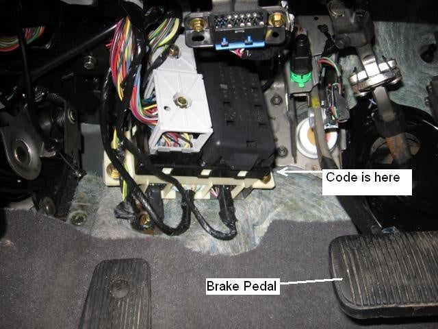 Ford Taurus Questions - Where do I find the keyless entry ... bmw door lock actuator wiring diagram 