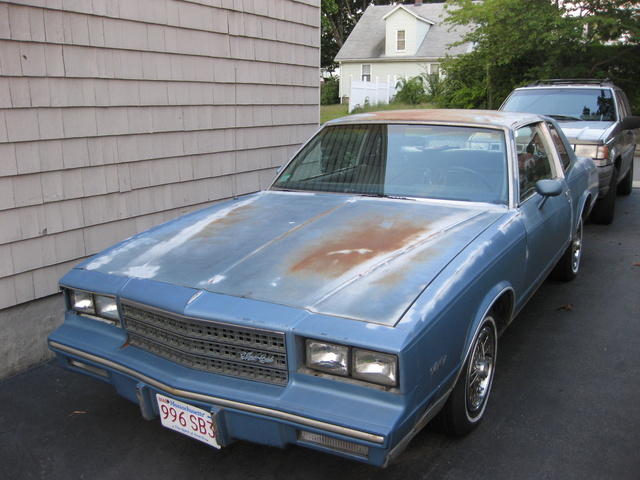 Chevrolet monte carlo 1982