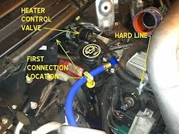 Ford Expedition Questions Where Is The Valve For The Heater Core Cargurus