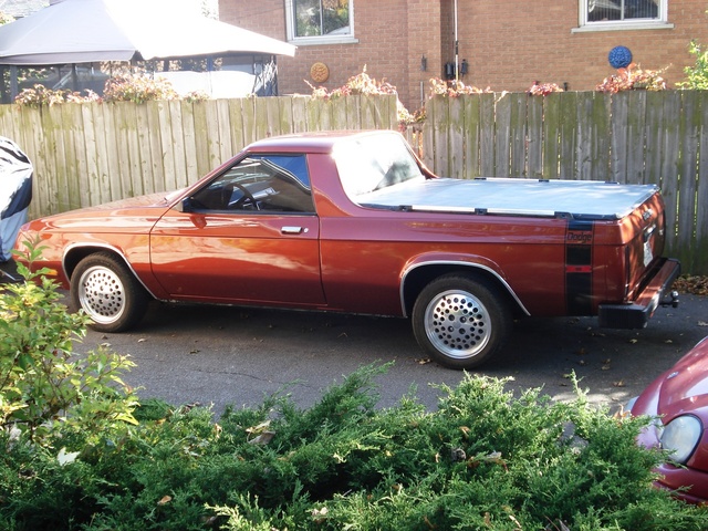 1984 Dodge Rampage after paint and a bumble bee strip, exterior, gallery_worthy