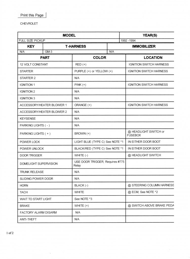 07 silverado wiring diagram  | 785 x 591