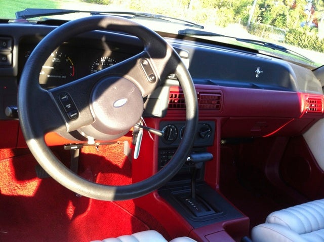 Mustang 1989 Interior