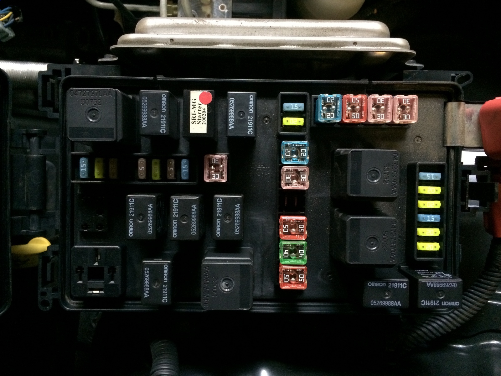 2009 Charger Fuse Box 2008 Charger Fuse Box Chart - Wiring ...