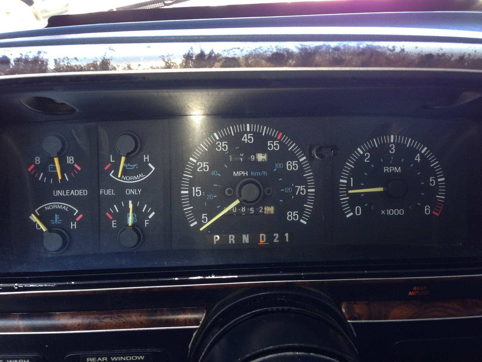 1987 Ford bronco interior used #7