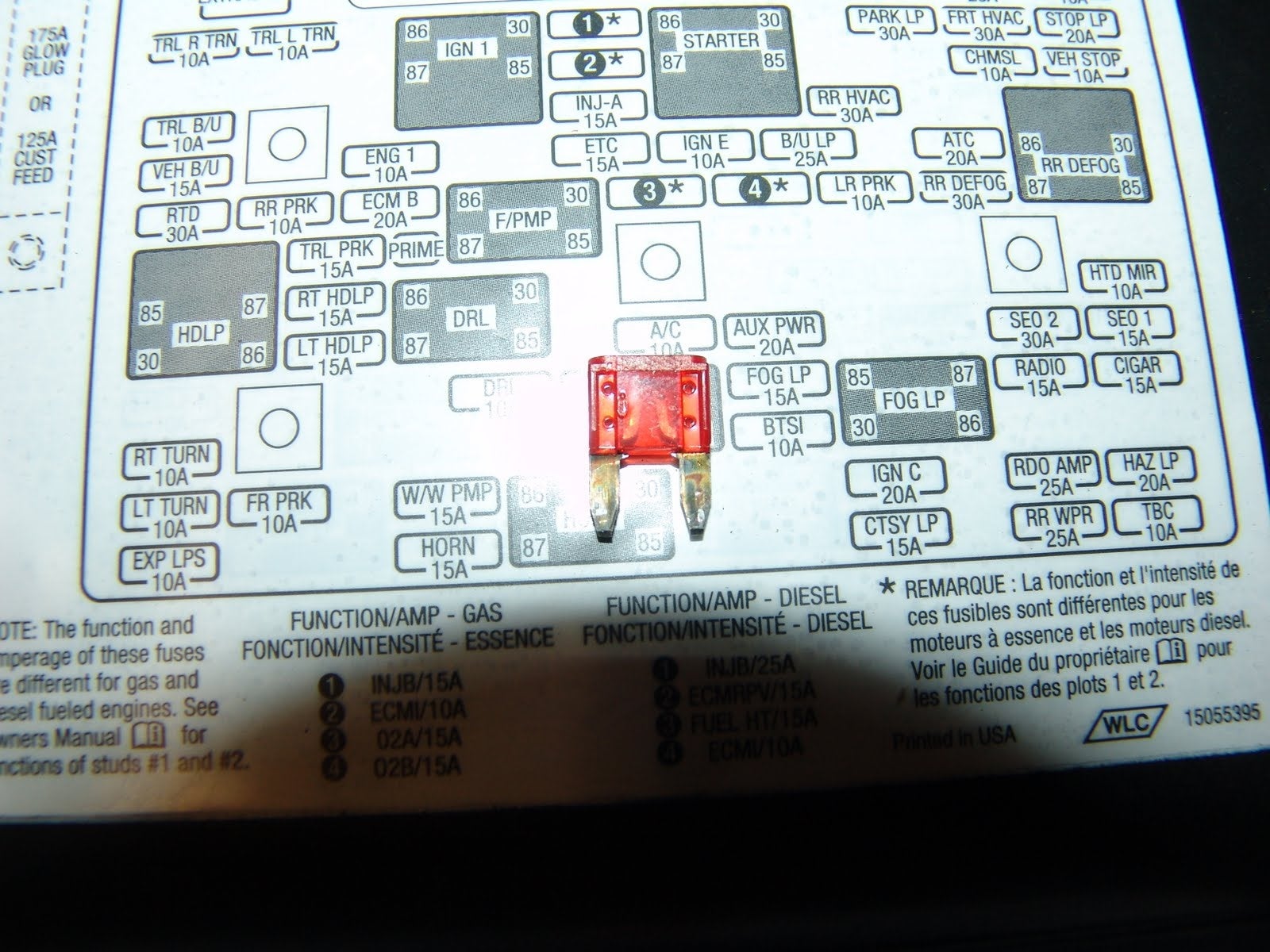 Chevrolet Astro Questions - free fuse box diagram for 1993 ... 2008 chevy tahoe fuse diagram 