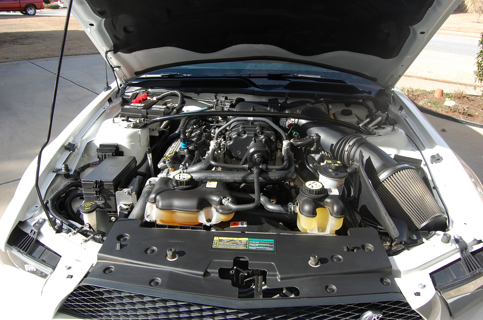 2008 Ford shelby gt500 engine specs