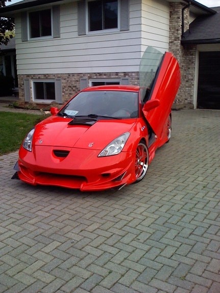 modified toyota celica