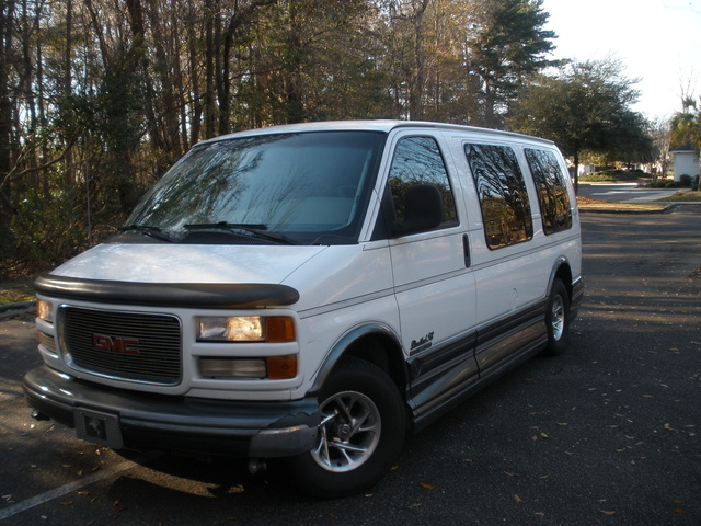 2000 gmc savana high top conversion van