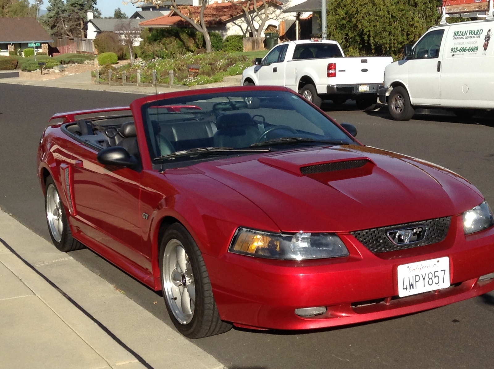 2002 Ford mustang gt deluxe convertible #9