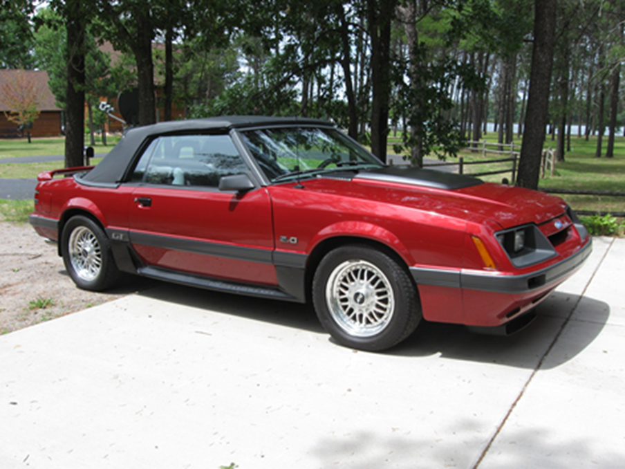 1986 Ford mustang convertible review