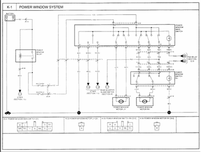 Window Wiring Diagram 2006 Kium Sorento - Complete Wiring Schemas