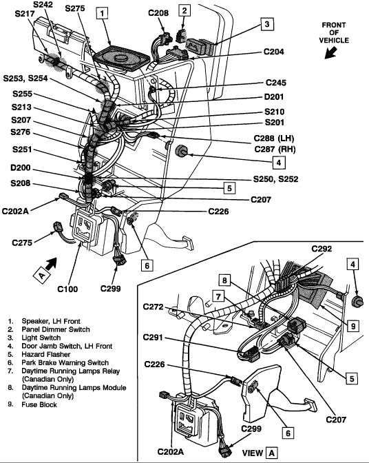 1993 chevy dashboard