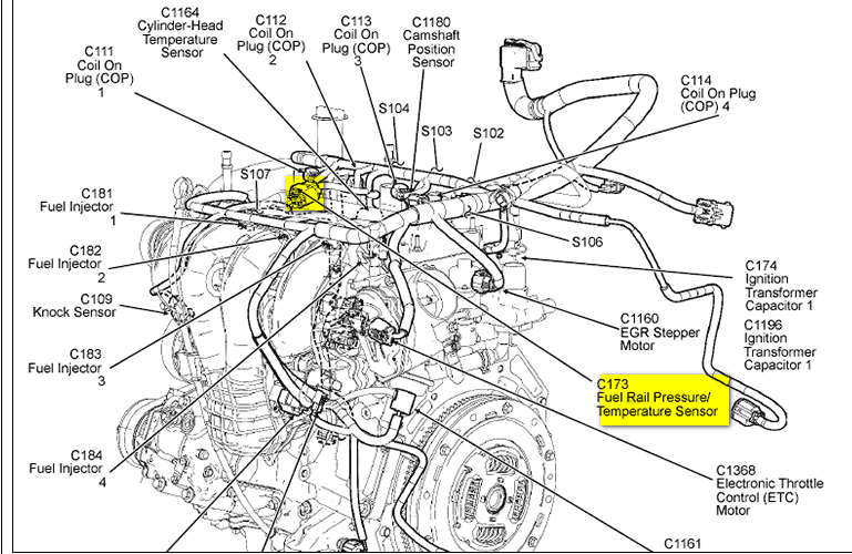 Ford Escape V6 Engine Diagram