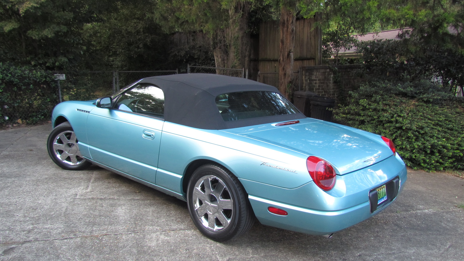 2002 Ford thunderbird convertible review #2
