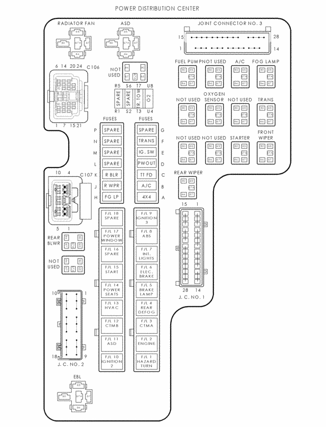 05 Durango Fuse Box Wiring Diagram