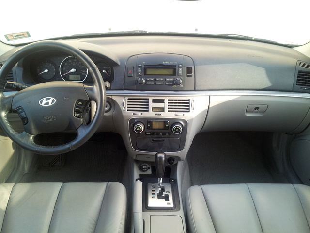 Hyundai sonata 2008 салон